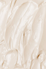 Obraz premium White whipped cream texture.