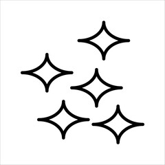 Glowing icon,  symbol vector. on a white background