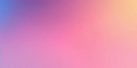 A blurred mixture of pink and blue colors creates an abstract, grainy gradient - obrazy, fototapety, plakaty