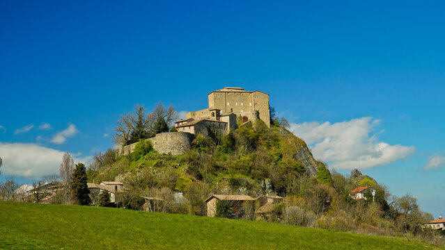 Castello medievale di Rossena, circuito dei castelli di Matilde di Canossa, Reggio Emilia. Emilia romagna, Italy