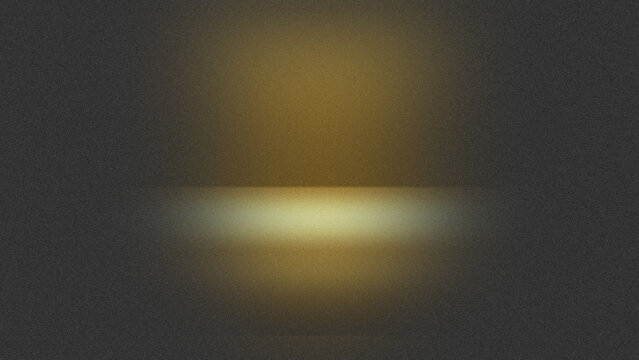 Fundo escuro com textura, ruído, dourado abstrato desfocado, colorido, amarelo, cinza. Banner de site, website, barra de apresentação, fundo de tela, descanso de tela. Arte minimalista em tons dourado