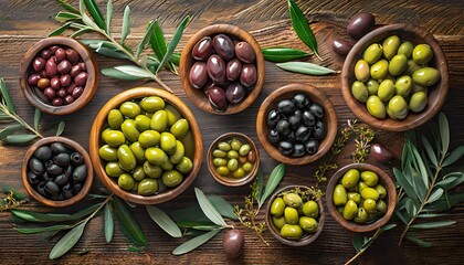 olives and olive oil - 774226622