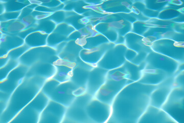 movement of water Sparkling light falling on the water