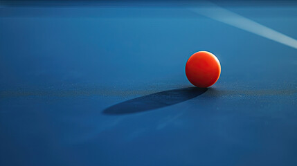 World Table Tennis Day, april,  table tennis ball on blur table background, Poster, banner, card, background.  - obrazy, fototapety, plakaty