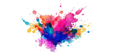 artistic, brush, colour, drop, graphic, grunge, ink, paint, rainbow, spectrum, splash, splatter, spot, stain, turquoise, vibrant, violet, watercolor, blot, dirty, drawing, abstract, aquarelle, art, el - obrazy, fototapety, plakaty