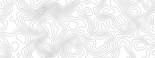 Foto op Plexiglas Transparent PNG Topographic line map. Modern design with White background with topographic wavy pattern design.map, pattern, texture, line, background, adventure, mountain, sport, travel, vector,  © JALAL UDDIN