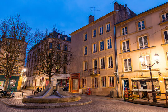 The Place des Charrons in Metz, France