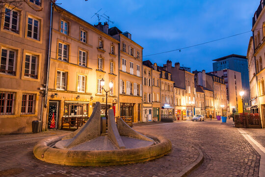 The Place des Charrons in Metz, France
