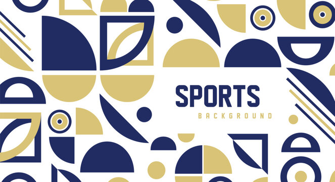 Paris theme background design. geometric abstract banner design, sports, championship. 