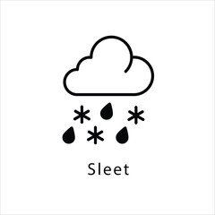 Sleet icon