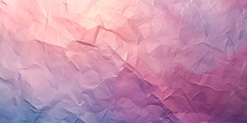Obraz premium pink golden crumpled paper background 
