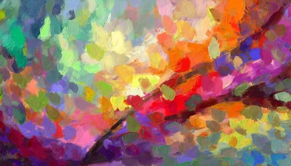 abstract colorful background with watercolor paint