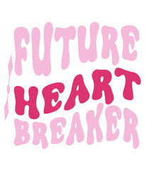 Retro, Valentine Day Craft Design. T-shirt Design. Illustration