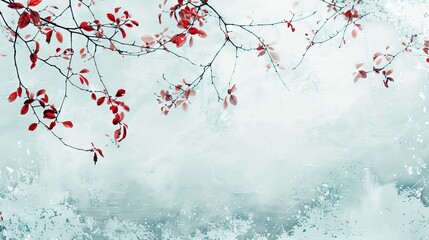 Cold concept backdrop design