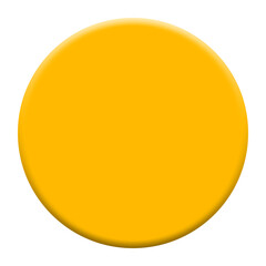 Yellow 3d Circle frame for your text