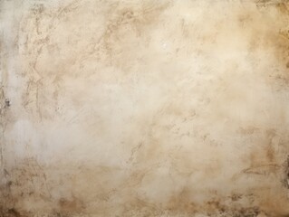 Fototapeta na wymiar Beige barely noticeable color on grunge texture cement background pattern with copy space 