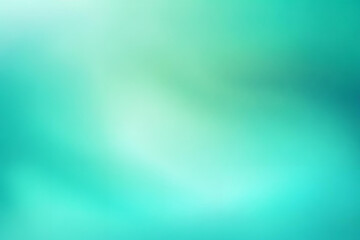 Fototapeta premium Abstract gradient smooth Blurred Turquoise background image