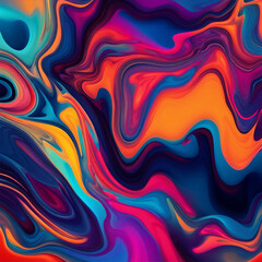 Fototapeta premium colorful abstract fluid illustration background