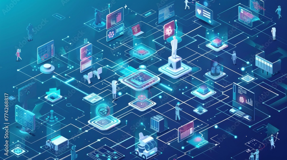 Poster ai identifies areas lacking in healthcare services and suggests improvements.