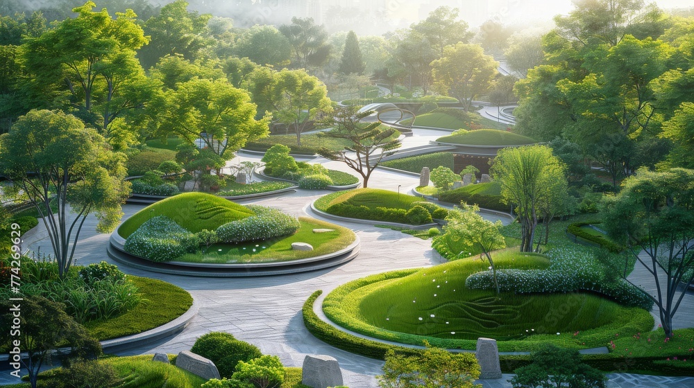 Poster ai optimizes the maintenance and development of green spaces.