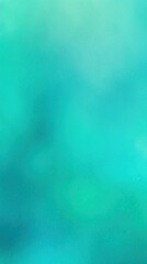Cyan grainy background with thin barely noticeable abstract blurred color gradient noise texture banner pattern with copy space 