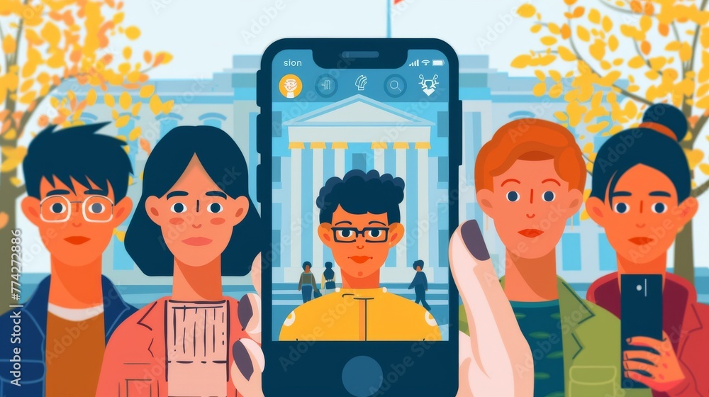 Poster attendance tracking and analysis: use facial recognition or mobile apps for attendance.