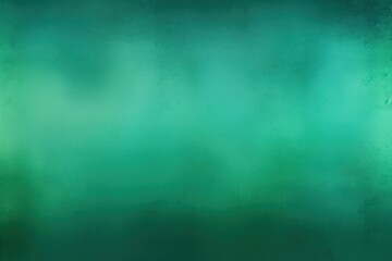 Emerald grainy background with thin barely noticeable abstract blurred color gradient noise texture banner pattern with copy space 