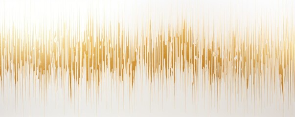 Gold thin pencil strokes on white background pattern 