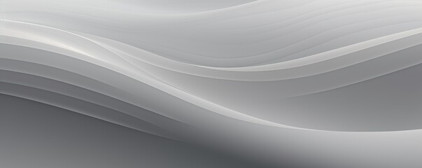 Gray gradient wave pattern background with noise texture and soft surface 
