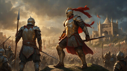 Naklejka premium Warrior high quality image