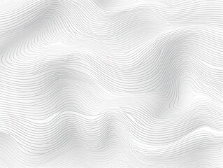 Gray topographic line contour map seamless pattern background with copy space 