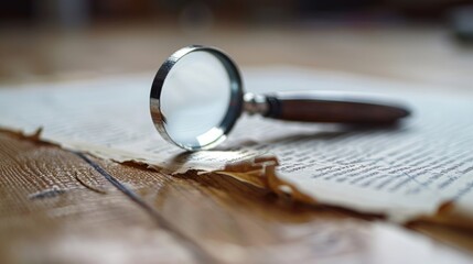 Fototapeta premium Plagiarism Detection: Identify instances of plagiarism in student work.