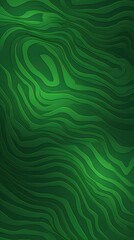 Fototapeta na wymiar Green topographic line contour map seamless pattern background with copy space