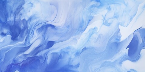 Indigo abstract watercolor stain background pattern 