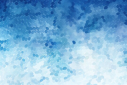 Indigo watercolor abstract halftone background pattern 
