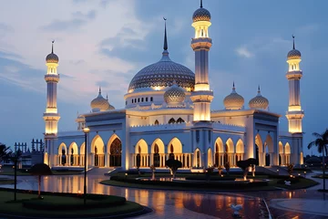 Fotobehang Ramadan - muslim mosque Ramadan concept, islamic holiday banner © inspiretta