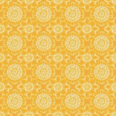 Lace pattern, yellow, fabric pattern, seamless, textile, background, fashion, work, design Party chairman passionate fashionable wallpapers arts design celebration	
