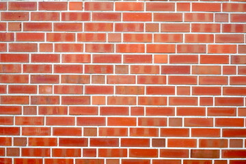 Obraz premium red brick wall background