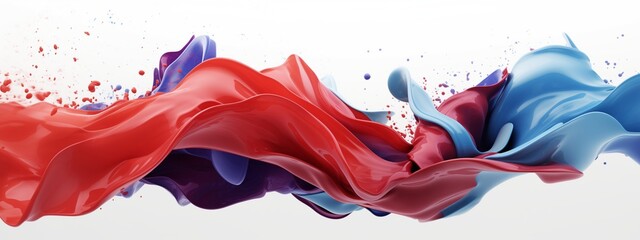 Embark on an odyssey of inspiration with a spellbinding 3D visualization of dynamic paint splashes, inviting you to explore the depths of your imagination.