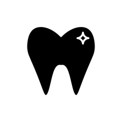 teeth glyph icon