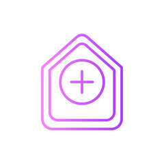 home gradient icon
