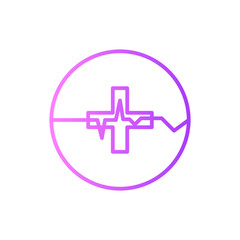 medical gradient icon