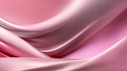 Obraz premium Silky smooth pink advertising background.