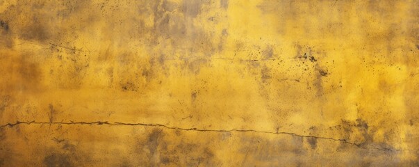 Mustard barely noticeable color on grunge texture cement background pattern with copy space 