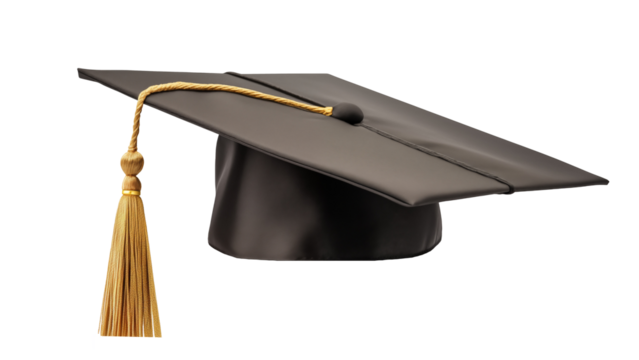 Graduation university or college black cap