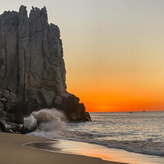 Cabo San Lucas Mexico Beach at Sunrise © Kurt
