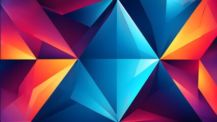 Fototapeta premium Modern geometric abstract colorful background 