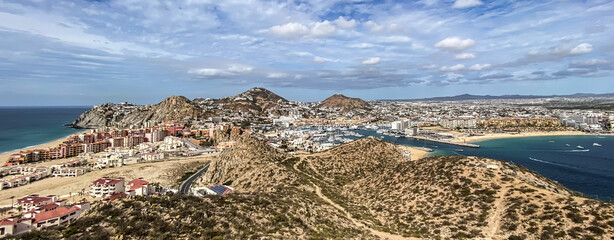 Cabo San Lucas town and Port