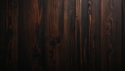 Elegant dark wood background, sleek, refined, timeless.