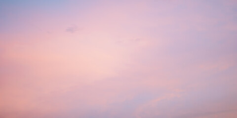 Majestic dusk. Sunset sky twilight in the evening with colorful sunlight. Pastel colors. Abstract...